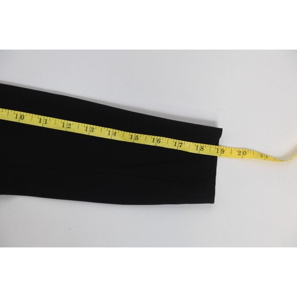 Theory Classic Black Dress 3/4 Sleeve Size 6 V-Neck Lined- Read Description - Picture 11 of 12